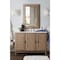 James Martin Vanities Portland 48in Single Vanity Whitewashed Walnut w/ 3 CM Ethereal Noctis Quartz Top 620-V48-WW-3ENC - alternate 4